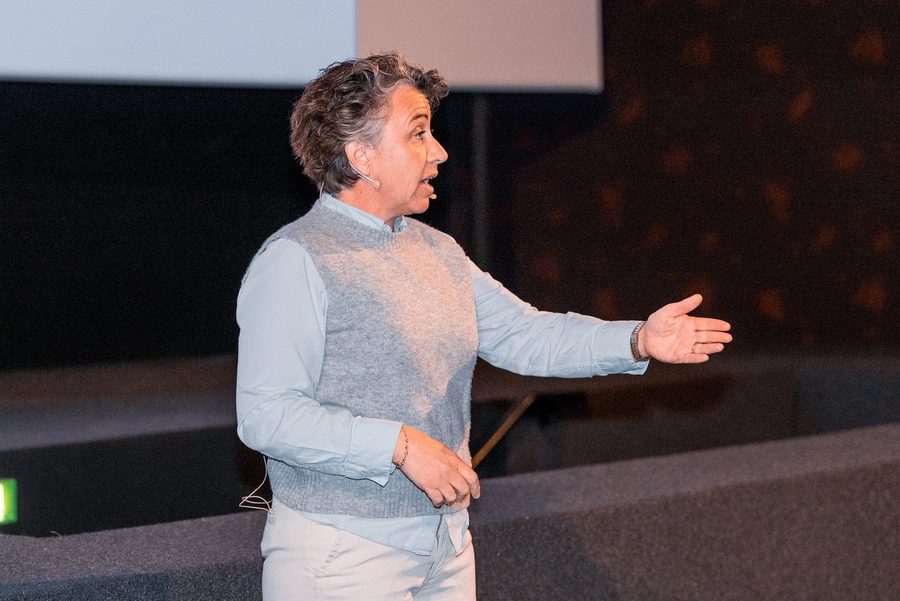 Christelle Colling sur scène